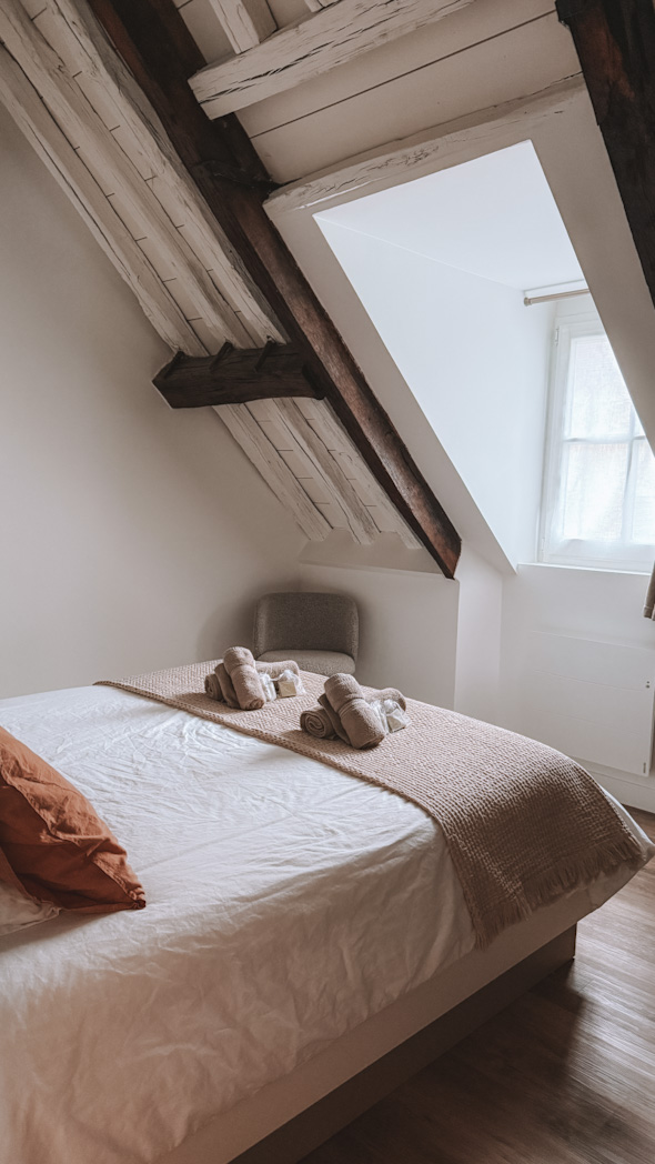 Intérieur d’un appartement dans l'hôtel particulier Le Laurencin, Sens