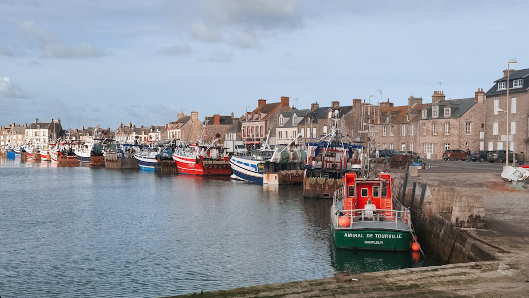 Port de Barfleur, village classé parmi les plus beaux de France dans le Cotentin