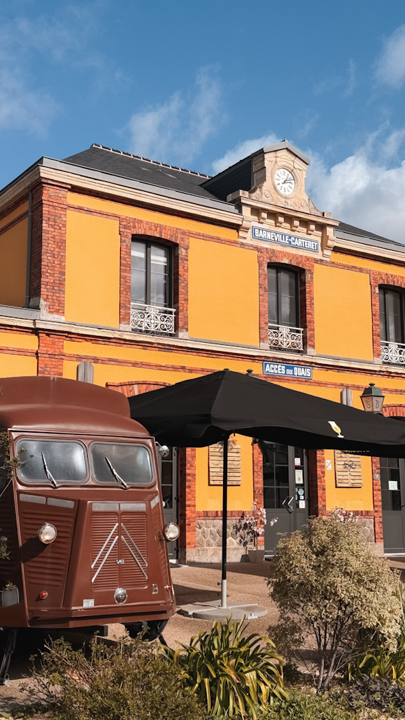 Restaurant Terminus de Barneville-Carteret lors d'un week-end dans le Cotentin