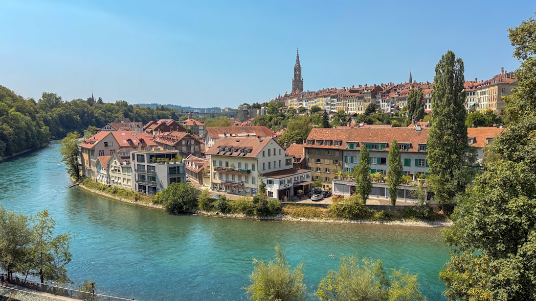 Vue de la vieille ville de Berne en Suisse