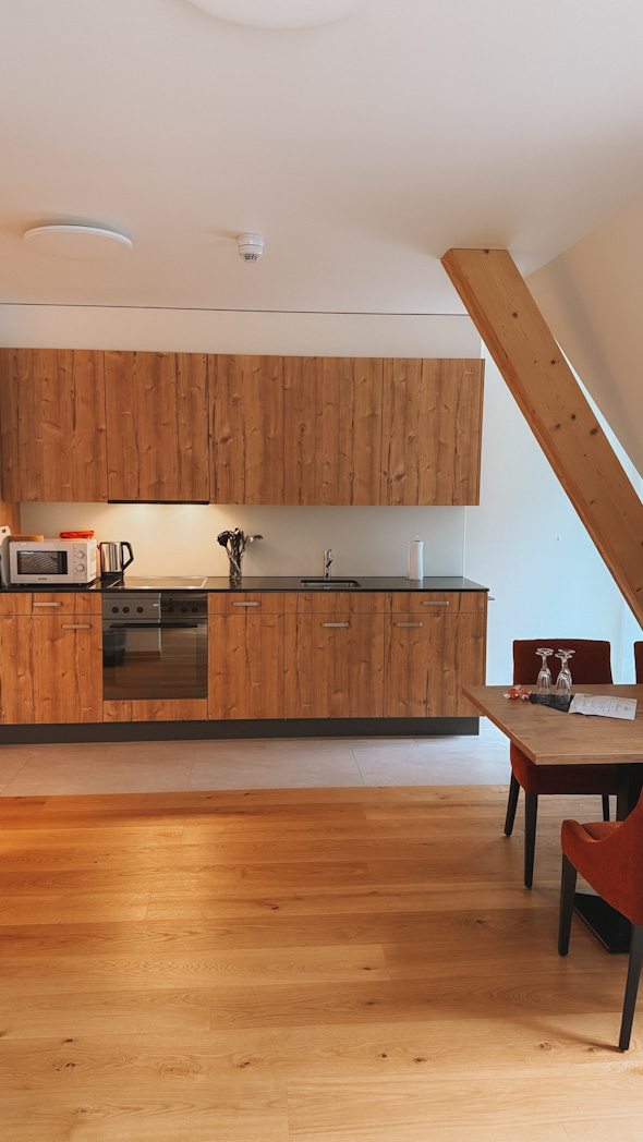 Appartement du Gemmi Hotel & Spa à Kandersteg avec vue sur les montagnes en Suisse