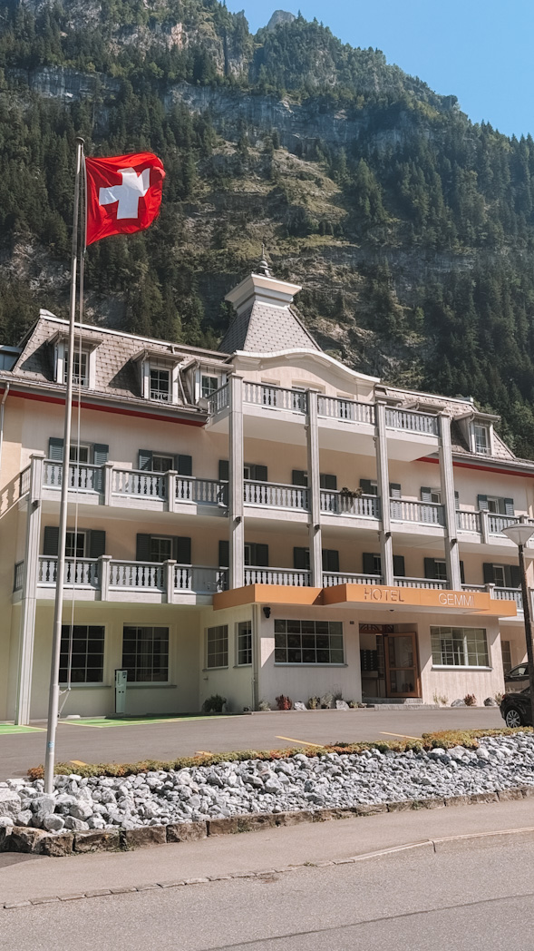 Gemmi Hotel & Spa à Kandersteg dans l’Oberland bernois en Suisse