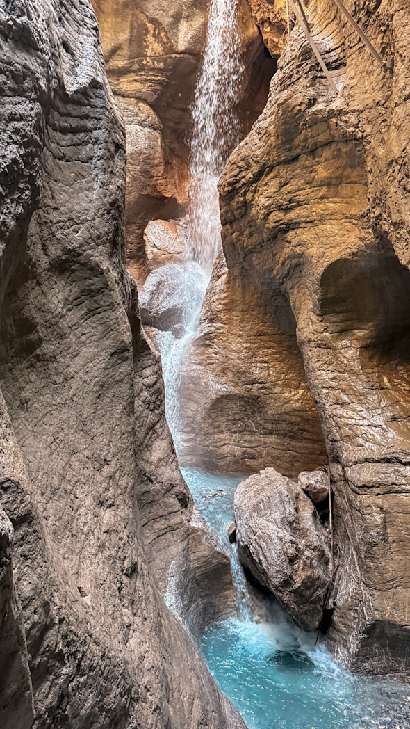 Gorges de Choleren près d'Adelboden en Suisse